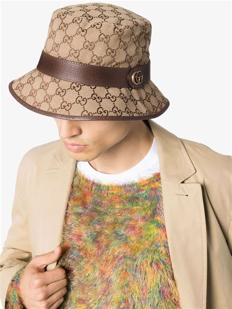 brown thomas gucci hat|Gucci bucket hat.